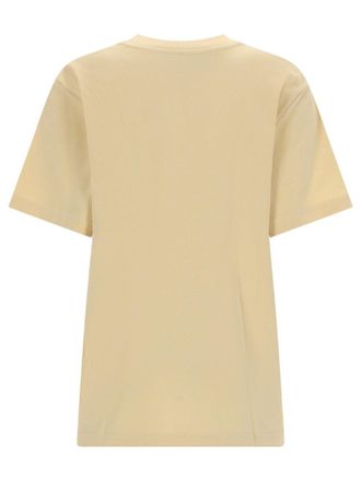 A.P.C. Logo-Embroidered Cotton T-Shirt - Beige