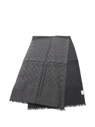 Gucci Sciarpa con motivo GG anni 2020 - Grigio