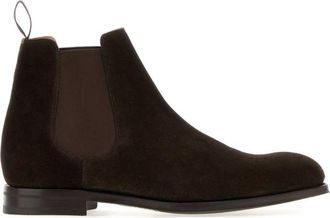 Churchs Dark Brown Suede Ankle Boots