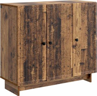 vidaXL Aparador Madera Envejecida 89 X 34,5 X 80 Cm Vidaxl