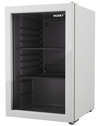 Husky Large Fridge With Glass Door