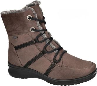 Ara M&uuml;nchen-ST-GTX Boot - Dames - Winterlaarzen - Beige - 36 EU - Leer - Schoenen