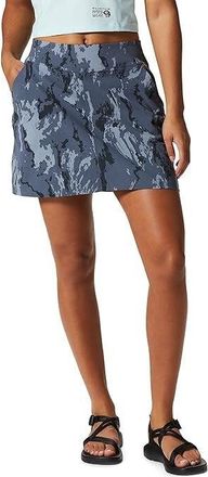 Mountain Hardwear Dynama Womens Blue Slate Tie Dye Skirt Skort ERK1651