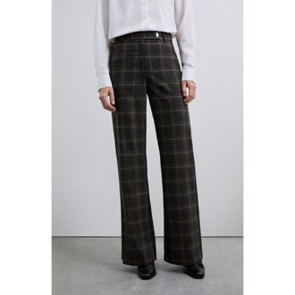 Scalpers Browncheck Pant at Nordstrom, Size Medium Eu