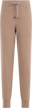 PESERICO Sweater Pants - Dames - Sweatpants - Beige - 2XL - Wol - Broeken