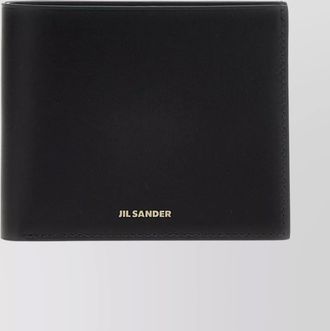Jil Sander leather bi-fold wallet