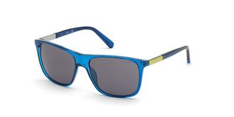 Guess GU6957 91A Mens Sunglasses Blue Size 58