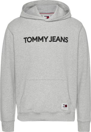 Tommy Jeans Vintage Gewassen Hoodie Sweater - Heren - Hoodies - Grijs - M - Katoen - Hoodies & sweatvesten