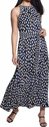 Nic+Zoe Embellished Starry Sky Becca Dress In Navy/black Multi