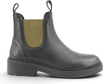 Geox Chelsea Boots - Dames - Chelseaboots - Zwart - 40 EU - Leer - Schoenen