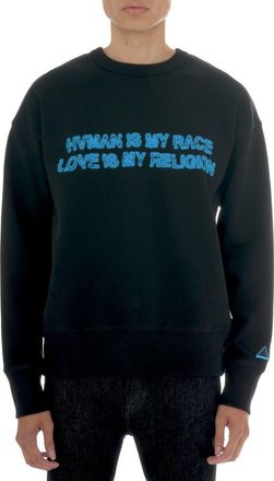 HVMAN Crystal Crew Sweatshirt in Hvman Love at Nordstrom Rack, Size Xxx-Large