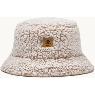 Turtle Fur Youth Stomp Fleece Bucket Hat in Natural at Nordstrom