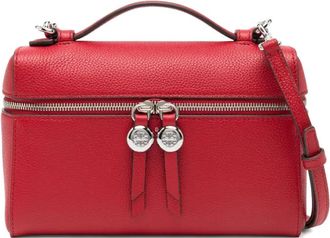 Tory Burch Romy mini bag - women - Calf Leather/Polyester - One Size - Red
