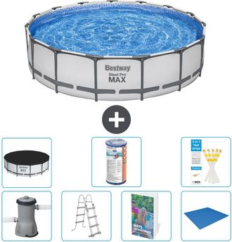 Bestway Piscina Bestway Steel Pro Max Redonda - 457x122 Cm - 8-piezas S594