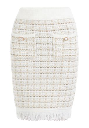 Faina gebreide rok koosh