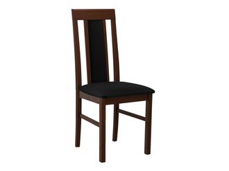 Mirjan24 Mobilier1 - Silla Victorville 165, Nuez, 96x43x40cm, Tapiz, De Madera, Madera, Muebles Ya Montados