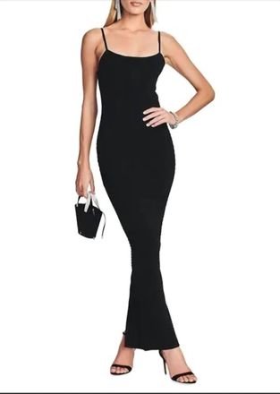 Retrofête Kylie Bandage Knit Dress In Black