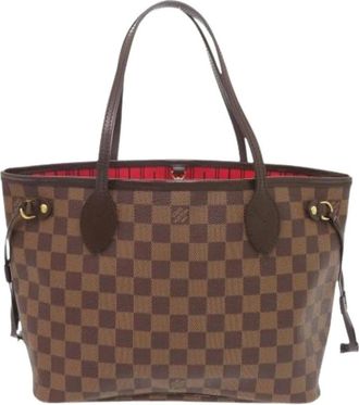 Louis Vuitton Pre-owned Tote Bags, female, Brown, Size: ONE SIZE Pre-owned Canvas Tote Bag