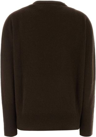 The Row Womens Odelle Sweater Brown Cashmere