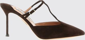 Aquazzura Mules Sorbonne Aquazzura in camoscio