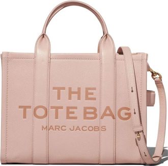 Marc Jacobs De Medium Tote Tas - Dames - Handtassen - Roze - ONE Size - Leer - Tassen