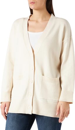 Part Two Womens MilouPW CA Cardigan Sweater, Whitecap Gray, Large