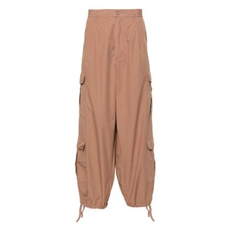 Emporio Armani Heren, Broeken, Roze, Maat: M Katoen