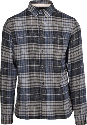 Anerkjendt Akkonrad Structure Shirt - - Shirts - Uomo - Blu - S