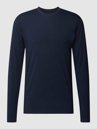 Mey Mey Longsleeve mit Rundhalsausschnitt Modell HYBRID in Dunkelblau, Gr&ouml;&szlig;e L