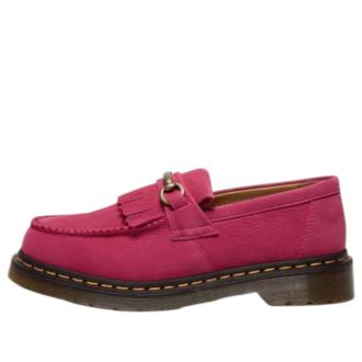 Dr. Martens Adrian Snaffle Milled Nubuck Loafers Fuchsia Pink 41745650