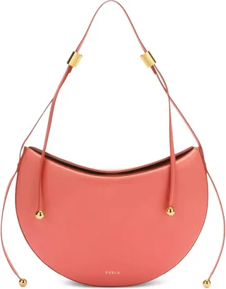 Furla Shoulder Bags, female, Pink, Size: ONE SIZE Moonstone M Shoulder Bag