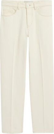 Ami Parisian-fit Katoenen Jeans - Heren - Skinny Jeans - Wit - W35 - Katoen - Jeans
