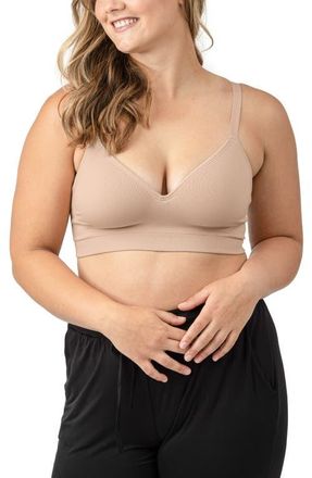 Kindred Bravely Everly Wireless Contour Bra in Beige at Nordstrom, Size X-Large
