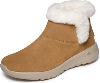 Skechers ON-THE-GO JOY - BUNDLE UP, Womens Ankle Boots, Brown (Chestnut Suede Csnt), 5.5 UK (38.5 EU)