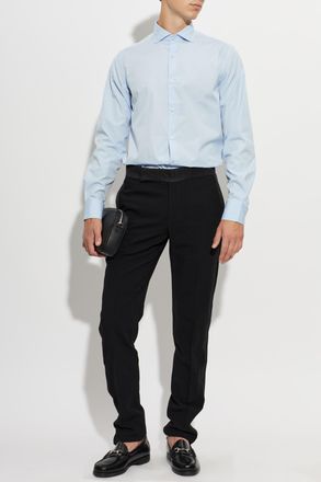 Paul & Shark Cotton Shirt, Mens, Light Blue