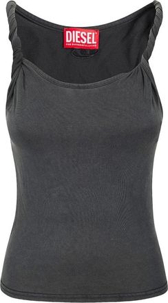 Diesel A218700Epcj 900A Mouwloze Top - Dames - Tops zonder mouwen - Zwart - L - Tops