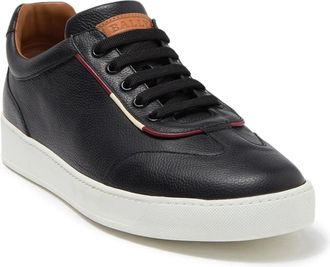 Bally Baxley Mens 6230467 Black Leather Sneakers