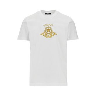 Versace Hall of Heroes Crest print T-shirt Man XL
