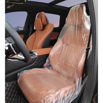 OEM 100 Fundas Desechables Para Asientos De Coche, Impermeables, De Pl&aacute;stico, Aptas Para Coches, Camiones Y Autobuses. Fundas Para Asientos De General Mot