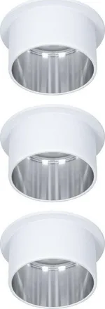 Paulmann Spots Led Modernos Blanco, Lote De 3 Spots Empotrables