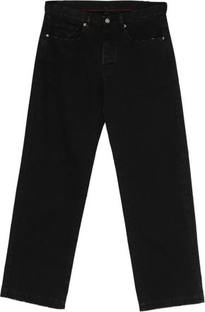 Massimo Alba Oceano button Trousers - Black