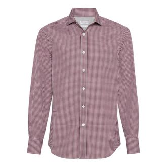 Brunello Cucinelli Gingham-pattern Shirt