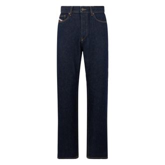 Diesel Straight Jeans, male, Blue, Size: W30 Casual Jeans