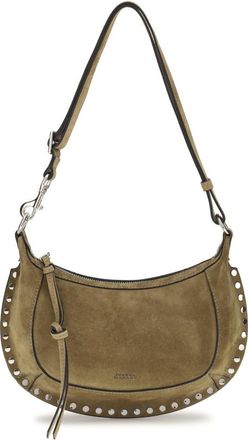 Isabel Marant Beige Oskan Moon Medium Shoulder Bag