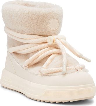 Moncler Altive Snow Boot in Tan at Nordstrom, Size 11Us