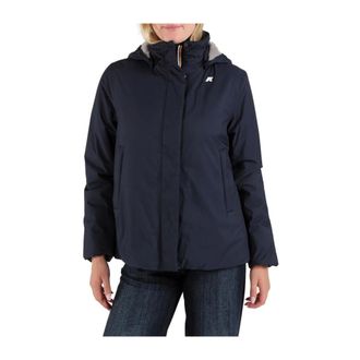 K-Way Chaqueta Marlette de sarga - Jackets - Mujer - Azul - XS