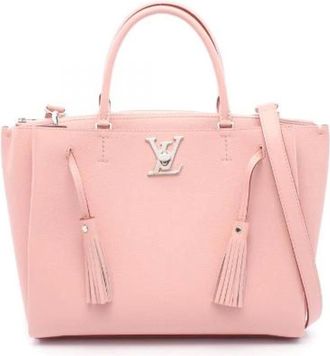 Louis Vuitton Pre-owned Lockme 2way Borsa in Pelle - - Pre-owned - Donna - Rosa - ONE SIZE