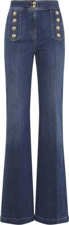Elisabetta Franchi Jeans With Buttons