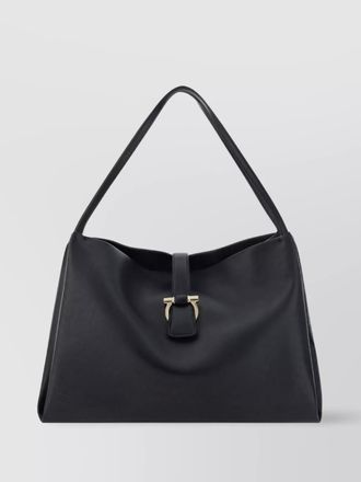 Ferragamo mia large leather tote bag