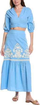 ANNA KAY 2pc Mai Tai Lace Top & Maxi Skirt Set